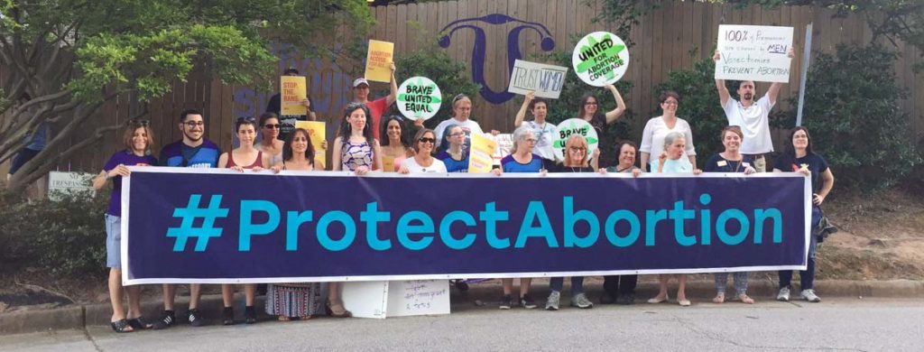 Pro-Choice North Carolina activists